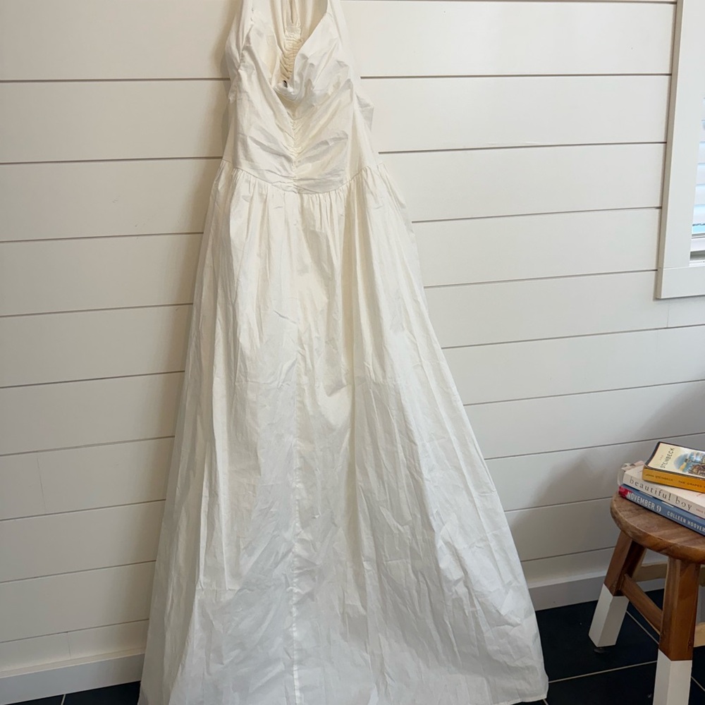 Peppermayo White Backless Halter Maxi Dress - Picture 4 of 7